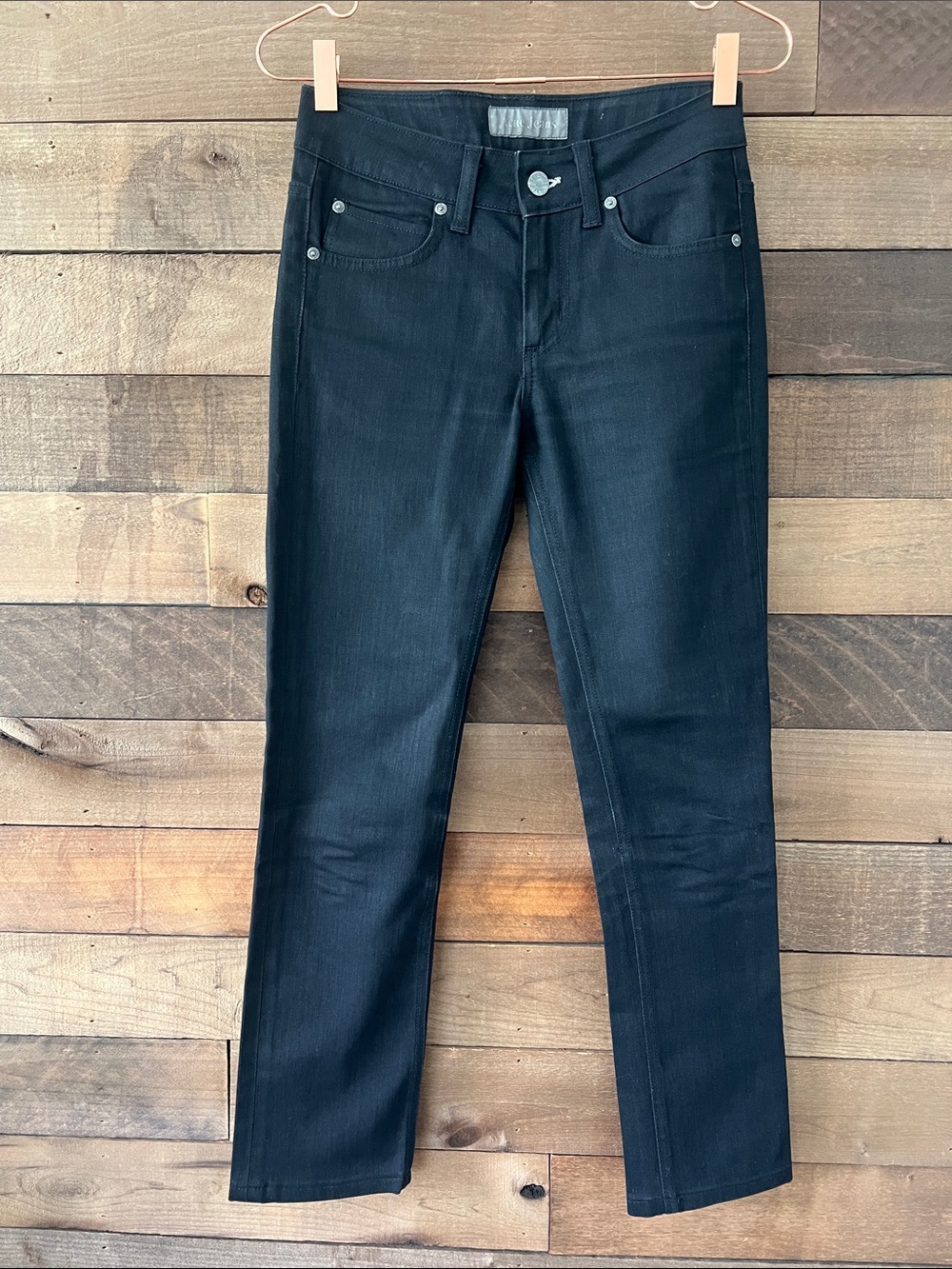 NWOT Acne Jeans Women's Hex Cash Straight Leg Jeans in Black Size 27x28